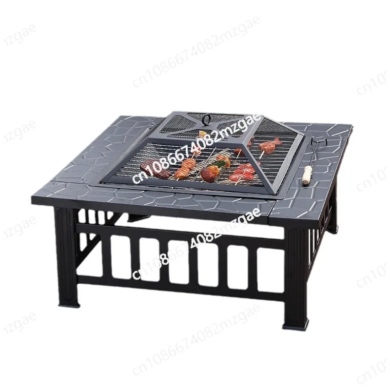 

Stove for making tea in the surrounding stove Full set BBQ Outdoor courtyard Square stove