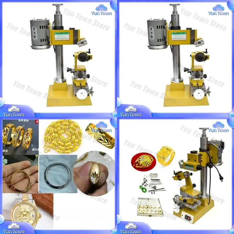 Multi-function Jewelry Engraving Machine for Ring and Bangle Flat Surface Faceting Tool Jewelry Making Equipment for Jewelry