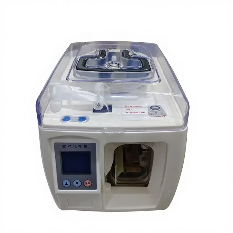 High-efficiency electric bank automatic food strapping machine | Low noise, energy saving, CE certified to ensure safe use