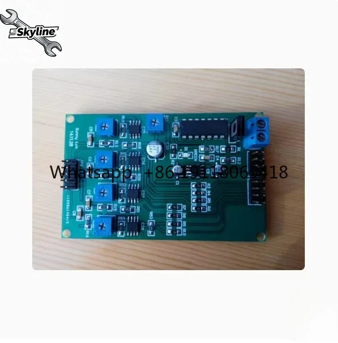 4-channel Strain Gauge Amplification Plate High-precision Strain Gauge Transmitter