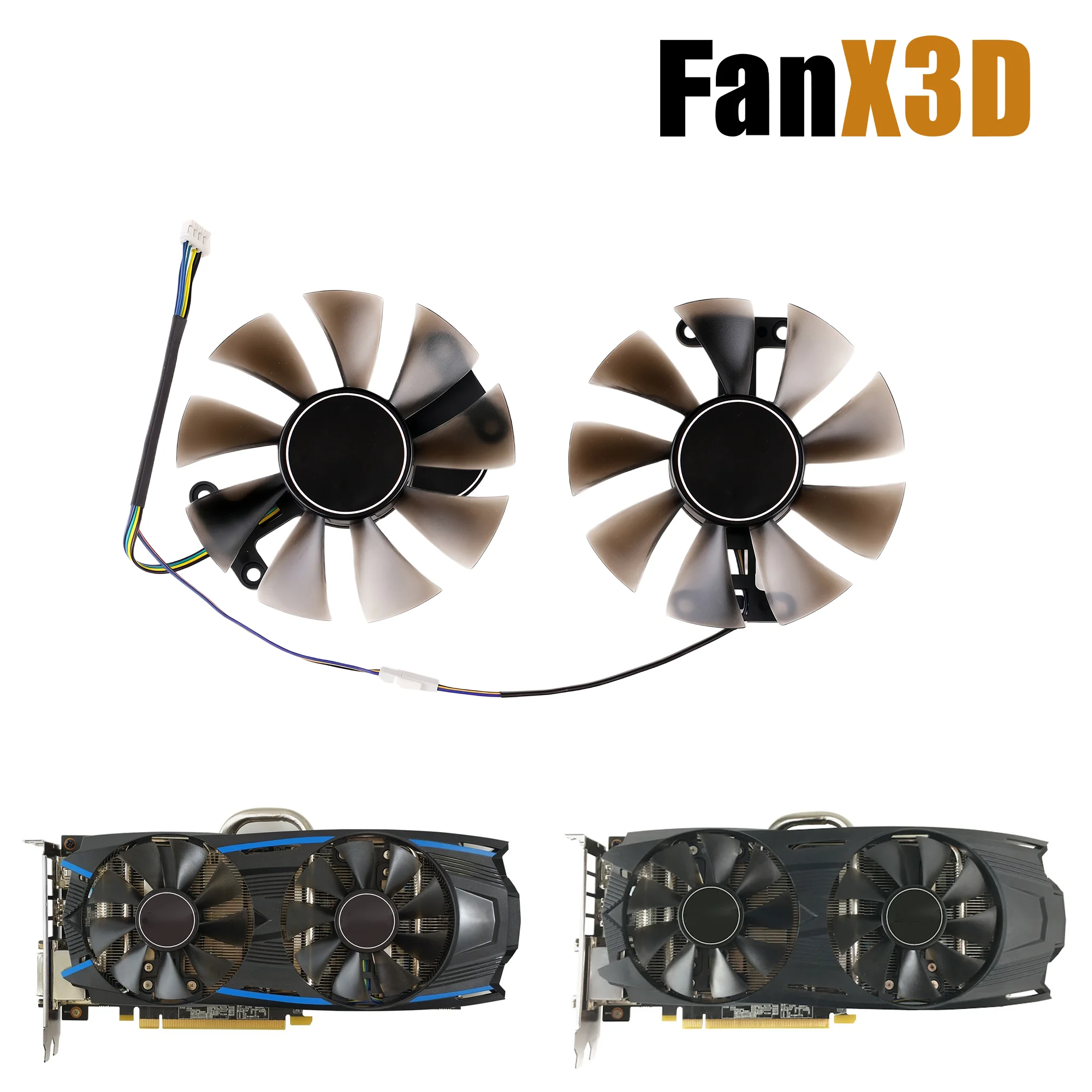 GA91S2H Cooling Fan For KFA2 GALAX GeForce GTX 1060 EXOC 6GB 3GB P106 Graphics Video Card Cooler Fan