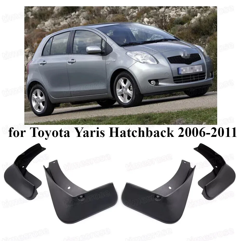 

4 брызговика, брызговик, автомобильное крыло для Toyota Yaris Hatchback 2006-2011 гг.