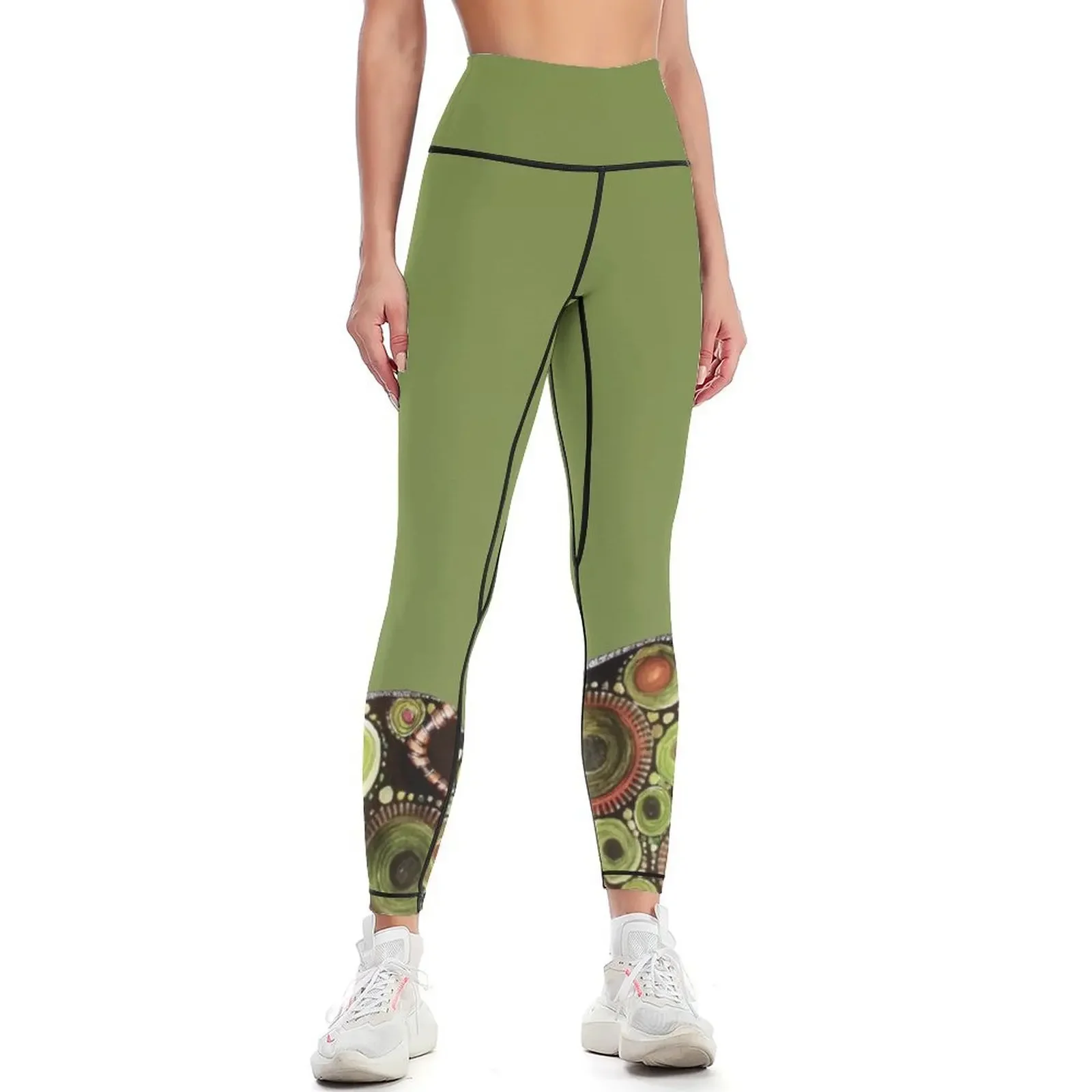 Dancing brolga Leggings Pants sport gym's clothing Fitness clothing for girls Womens Leggings