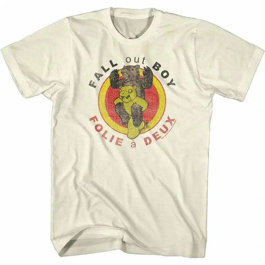 FALL OUT BOY T Shirt Folie a Deux Album Cover Art