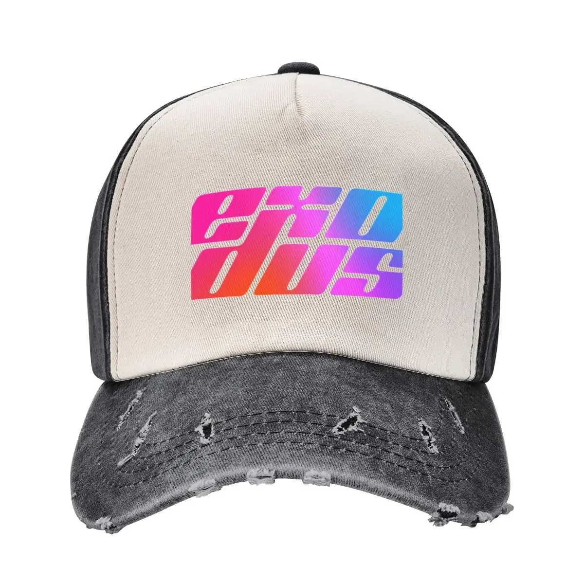 Exodus Gradient Logo Baseball Cap Luxury Cap funny hat hard hat Women Hats Men's