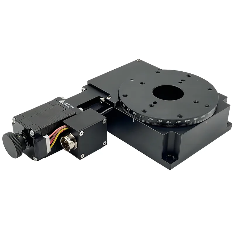 R-axis high-precision electric rotary platform LDD-SP-8020 stepper motor precision fine-tuning displacement optical s