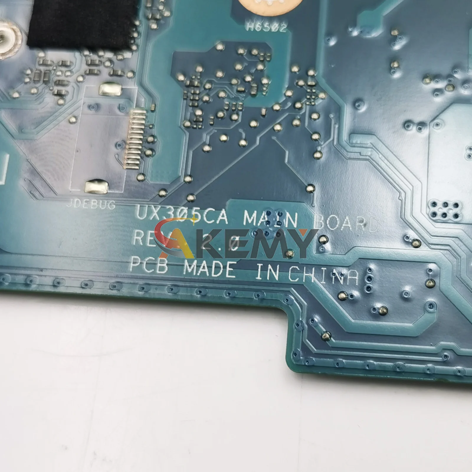 Placa base para ordenador portátil UX305CA para ASUS ZenBook U305C UX305CA UX305C placa base para portátil con CPU M3 M5 M7 100% pruebas OK envío rápido