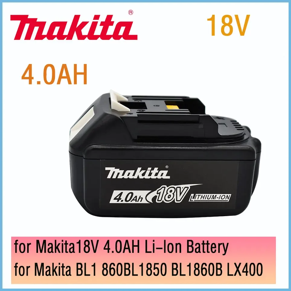 

Makita 100%Original 18V 4.0AH 5.0AH 6.0AH Rechargeable Power Tools Battery with LED Li-ion Replacement LXT BL1860B BL1860 BL1850