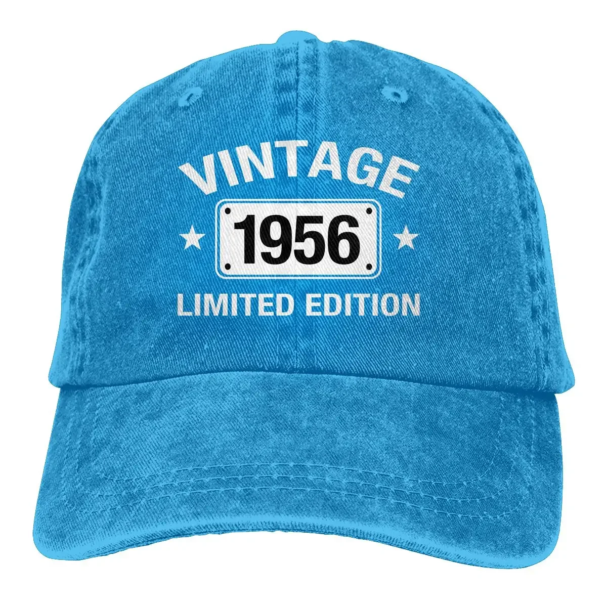 Vintage 1956 Baseball Hat for Men Women Limited Edition, Funny Adjustable Cotton Embroidered 68th Birthday Baseball Cap