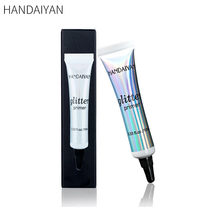 HANDAIYAN Base Cream Cosmetic glitter gel Long-lasting brightening Natural clear Use for body, eyes, face, lips cosmetics