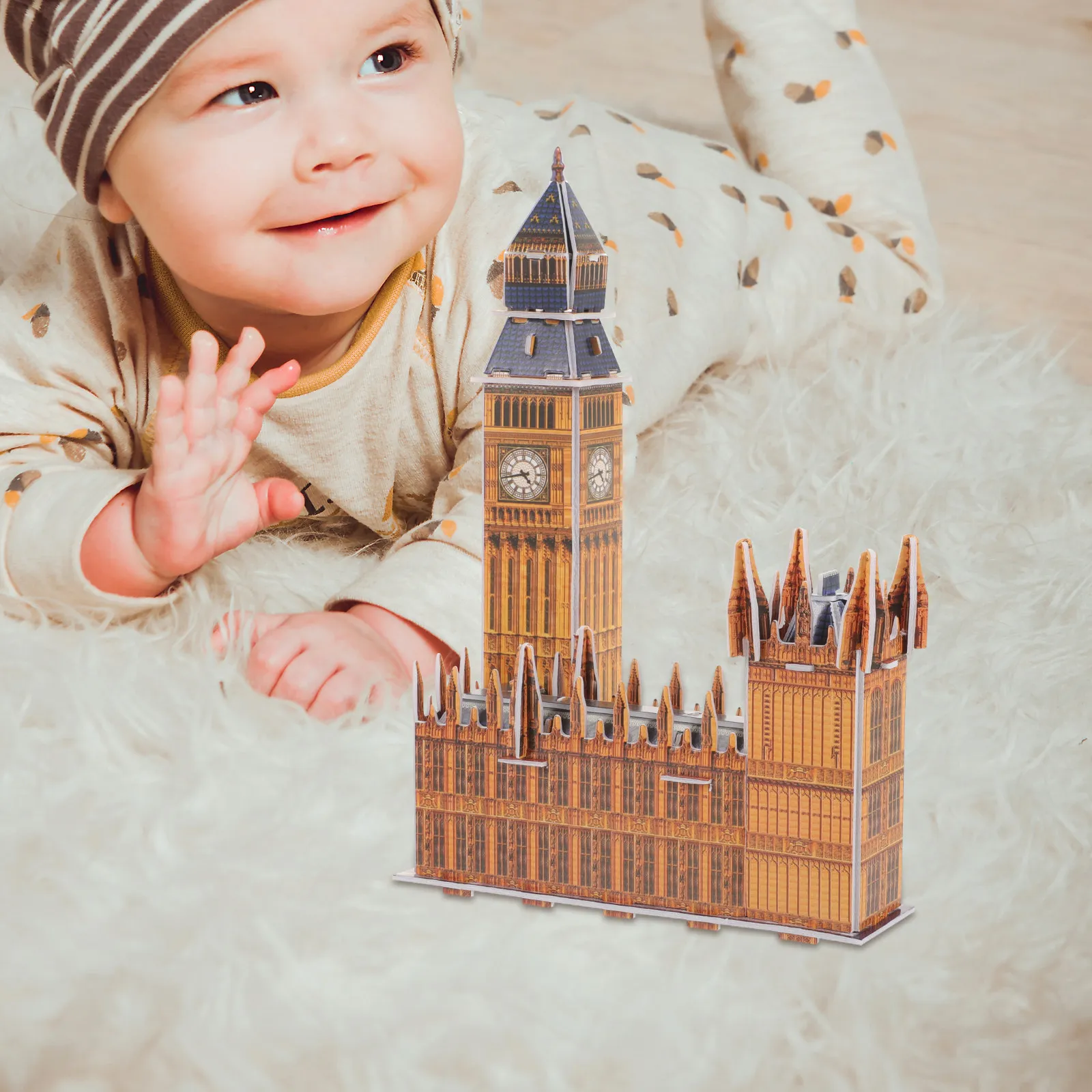 

Набор 3D-пазлов из премиальной бумаги: развивающий логику, творчество и координацию рук и глаз. Идеальный подарок на день рождения.