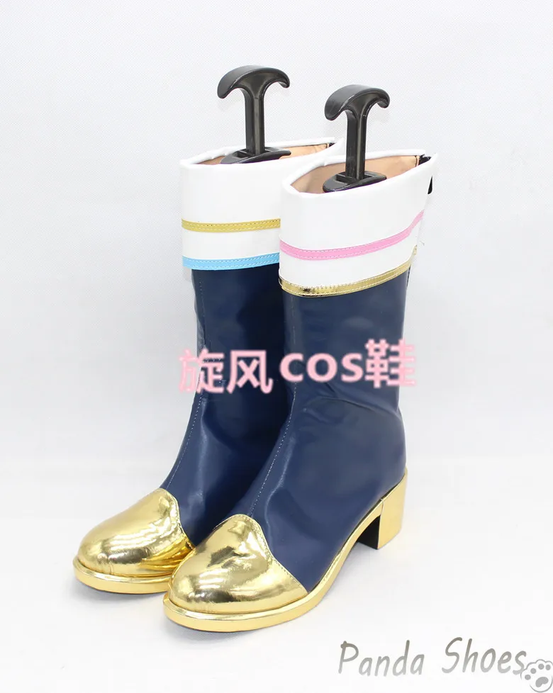 Gioco The Sword Dance Houchou Toushirou Cosplay Shoes Anime Cos Comic Cosplay Costume Prop Shoes for Con Halloween Party