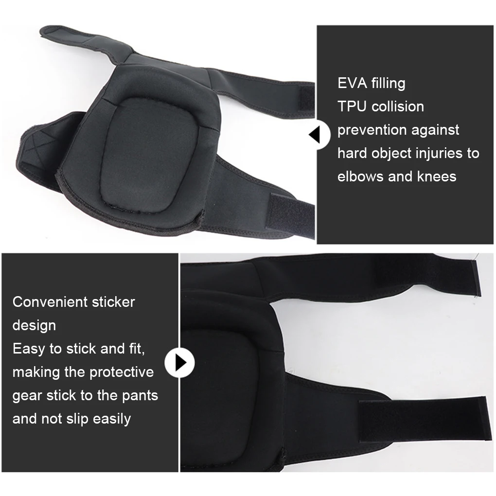 Professional Working Gardening Knee Pads Heavy Duty EVA Foam Padding with Comfortable Gel Cushion and Adjustable Straps