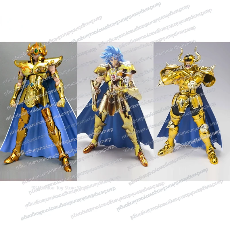 

Metal Club MC Saint Seiya Myth Cloth EX Leo/Lion Aiolia Taurus Aldebaran Gemini Saga Knights of The Zodiac Action Figure