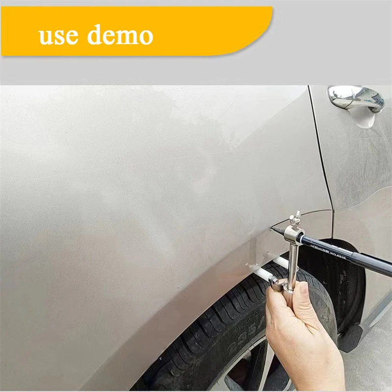 Car Wheel Eyebrow Parallel Scriber Sheet Metal Dent Repair Tool Stainless Steel Material 0-20cm Adjustable Portable And Durable