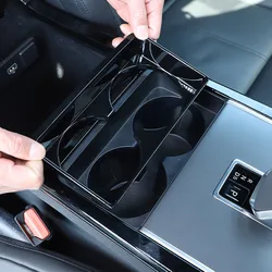For Land Rover Range Rover VELAR Evoque 2024 2025 ABS Car Front Drain Cup Holder Decorative Cover Trim Parts Car Accessories
