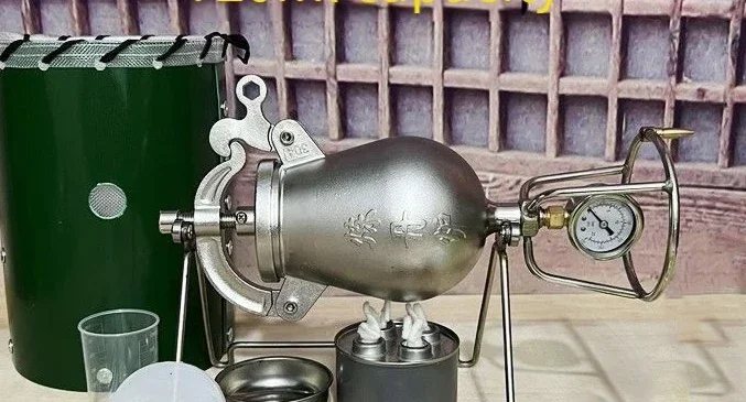 500ml Home Old Popcorn Maker Grain Amplifier Machine 720ml Hand-cranked Puffed Rice Corn Making Machines