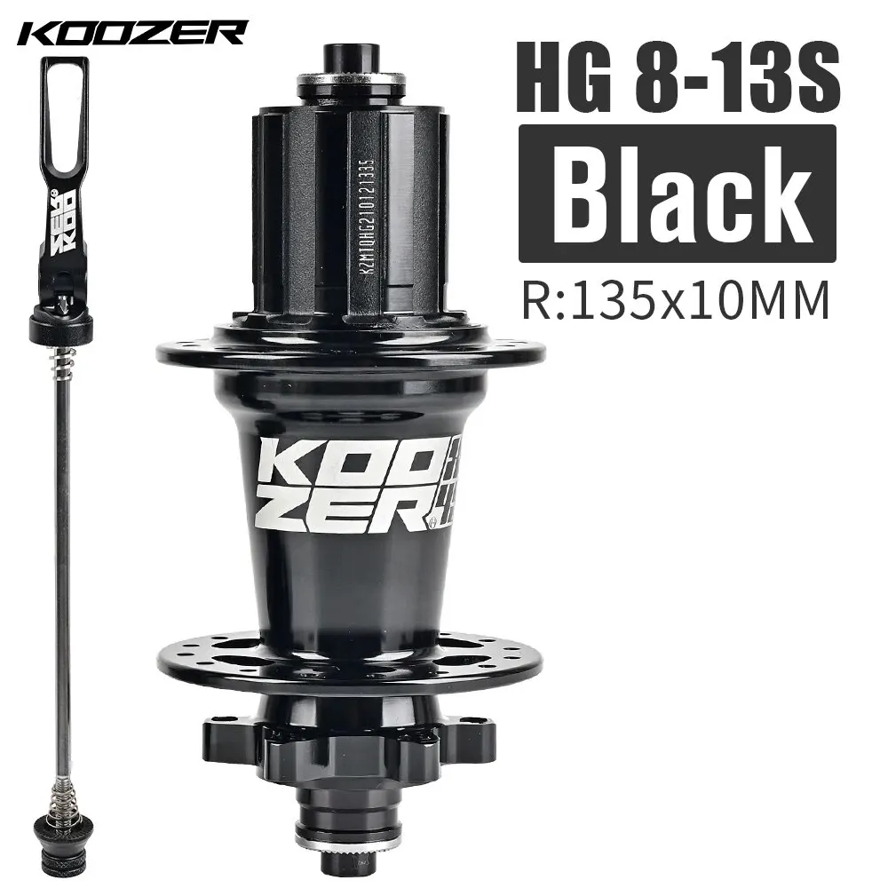 Koozer XM490PRO HG MTB Bicycle Hub 8 9 10 11 12S 28H 32H 36 Holes CRMO Steel Axle 100 135 QR 142 THRU 6 Bolts Bike Parts