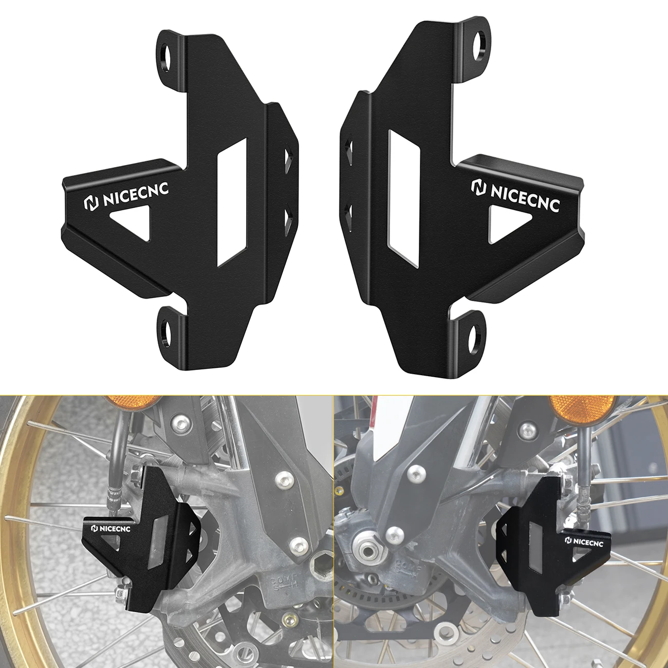 

Motorcycle Front Brake Caliper Guard Cover for Honda CRF1100L Africa Twin/Adventure/Sports/DCT 2021 2022 2023 2024 2025