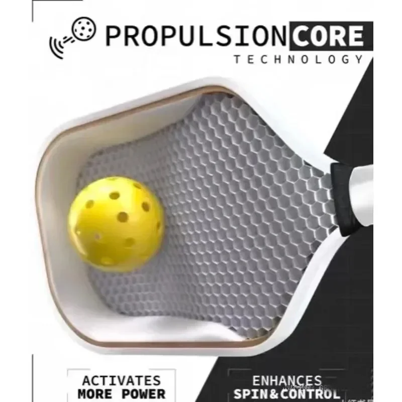 Pickleball Paddle Hyperion GEN3 Propulsione Nucleo di riempimento in schiuma EVA con racchetta da pickleball Ben Johns 16mm Edition approvata dall'UPA