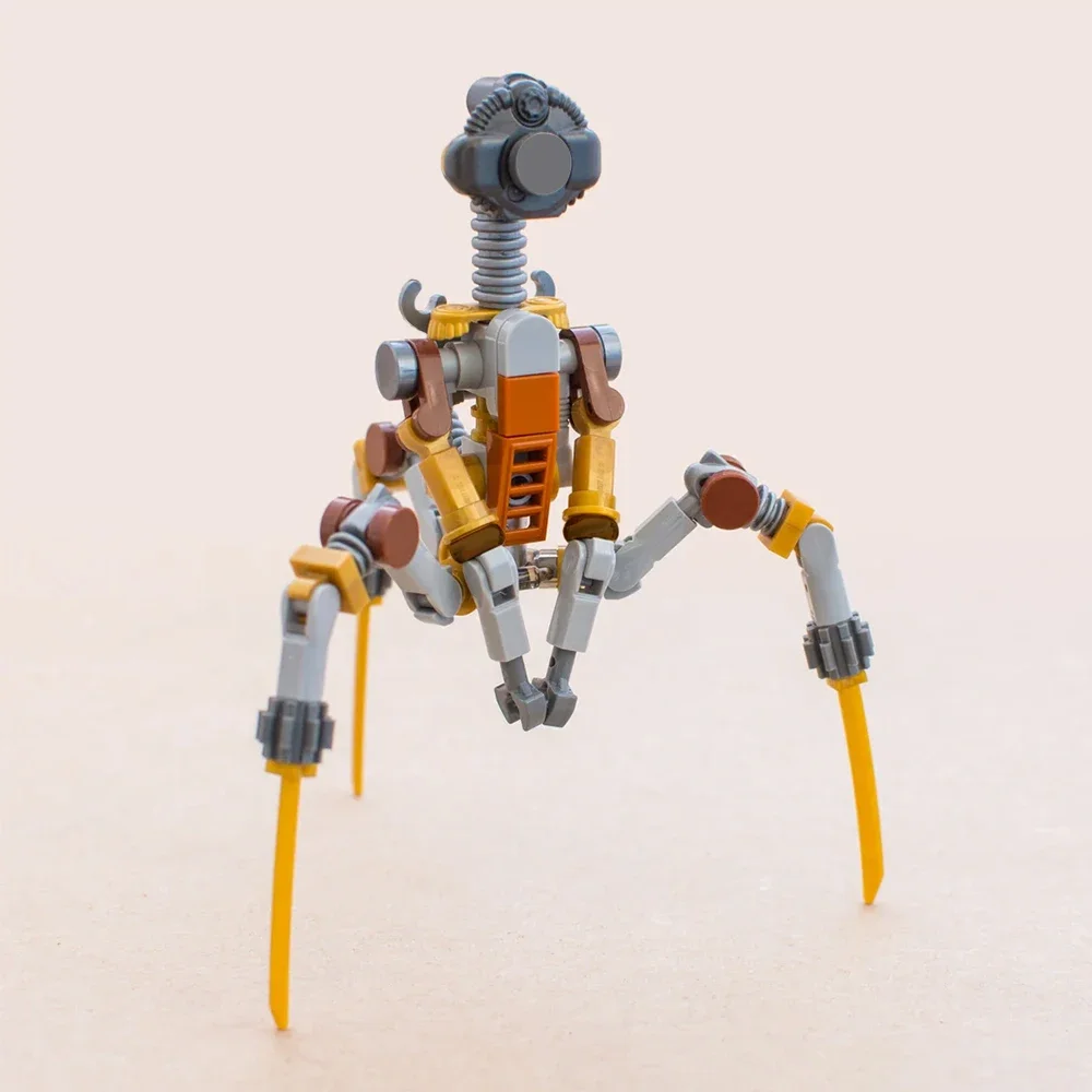 Moc Retro Mech Krijger Mechanica Stoomt Robot Model Bouwstenen Creativiteit Bakstenen Speelgoed Voor Kinderen Jongen Verjaardagscadeau