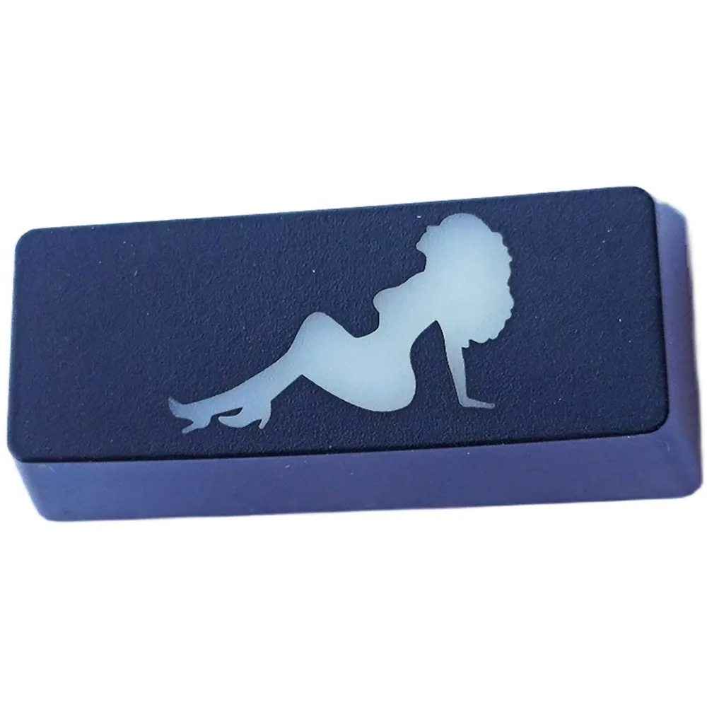 1pc ABS Keycaps Keyboard Enter Key Transparent Key Cap Mechanical Keyboard Replacement Push-button Cover