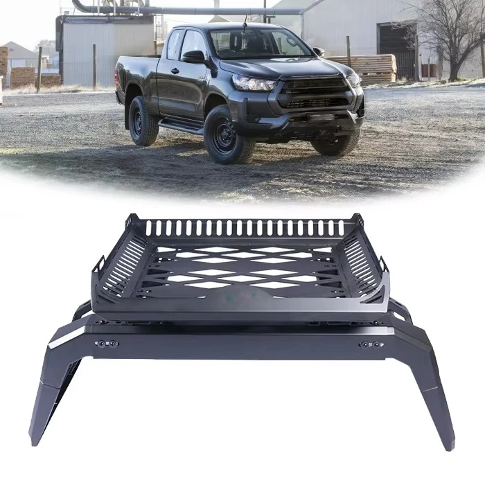 High Quality Black Roll Bar for Hilux Revo Rocco 2016-2018 for F150 for Navara & FJ Cruiser Pickup Trucks