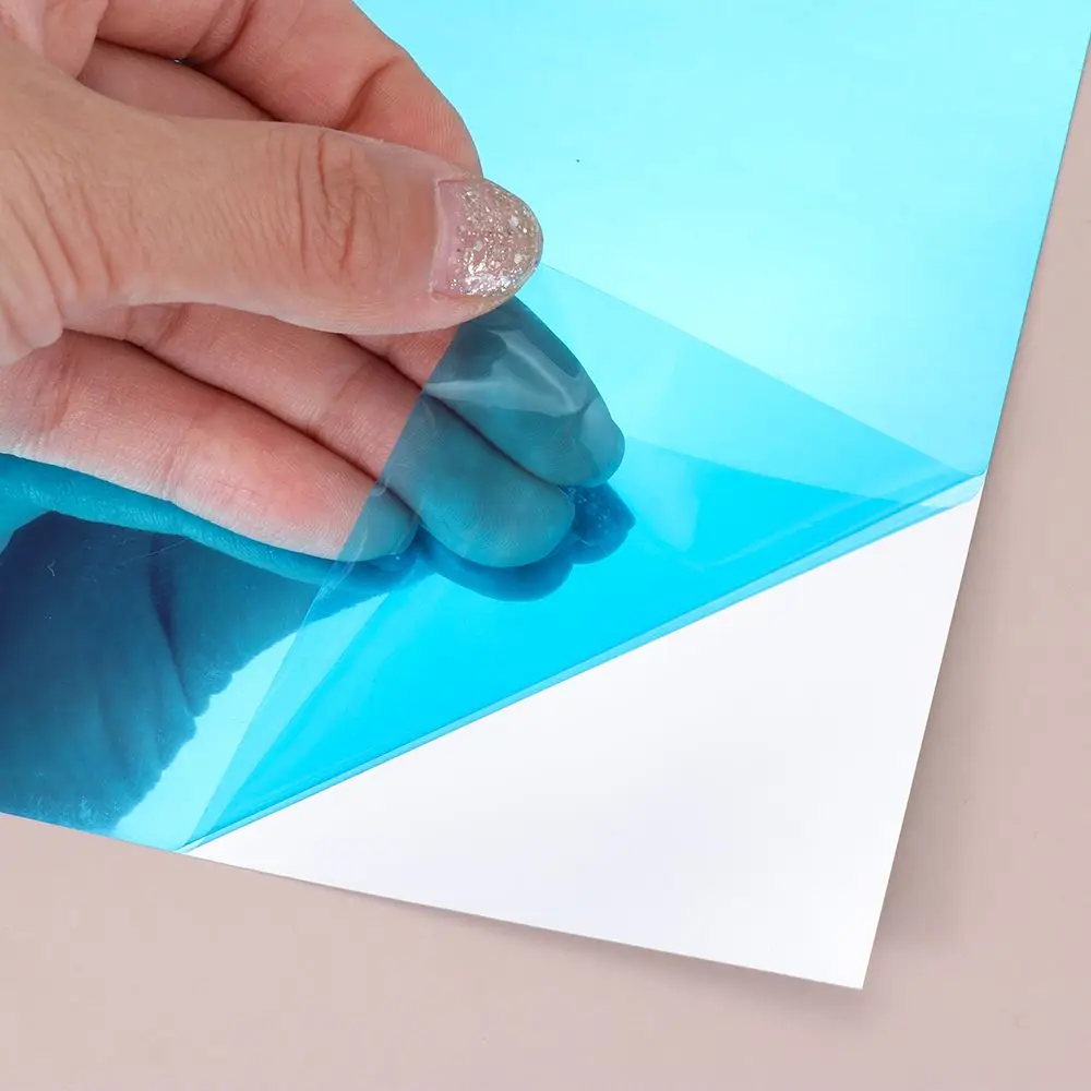 Ultra-thin Self-adhesive PET Mirror Sticker Soft Mirror Mirror Stickers Wall Stickers