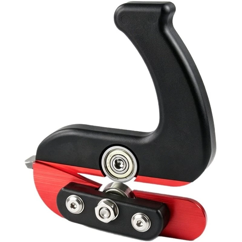 T19C Dual Offset Bearings For Laminate, Plastic& Thin Sheet- Upgraded Edge Banding Cutter-Wood/Metal Panel Cutting Tool