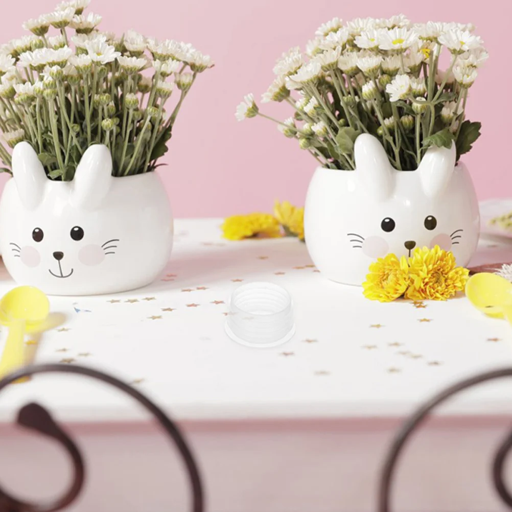 12 قطعة استبدال المكونات المستديرة للمزارعين قابلة لإعادة الاستخدام البلاستيك نهاية غطاء سدادة مثالية شرفة على السطح صندوق خضراوات داخلي المياه #2