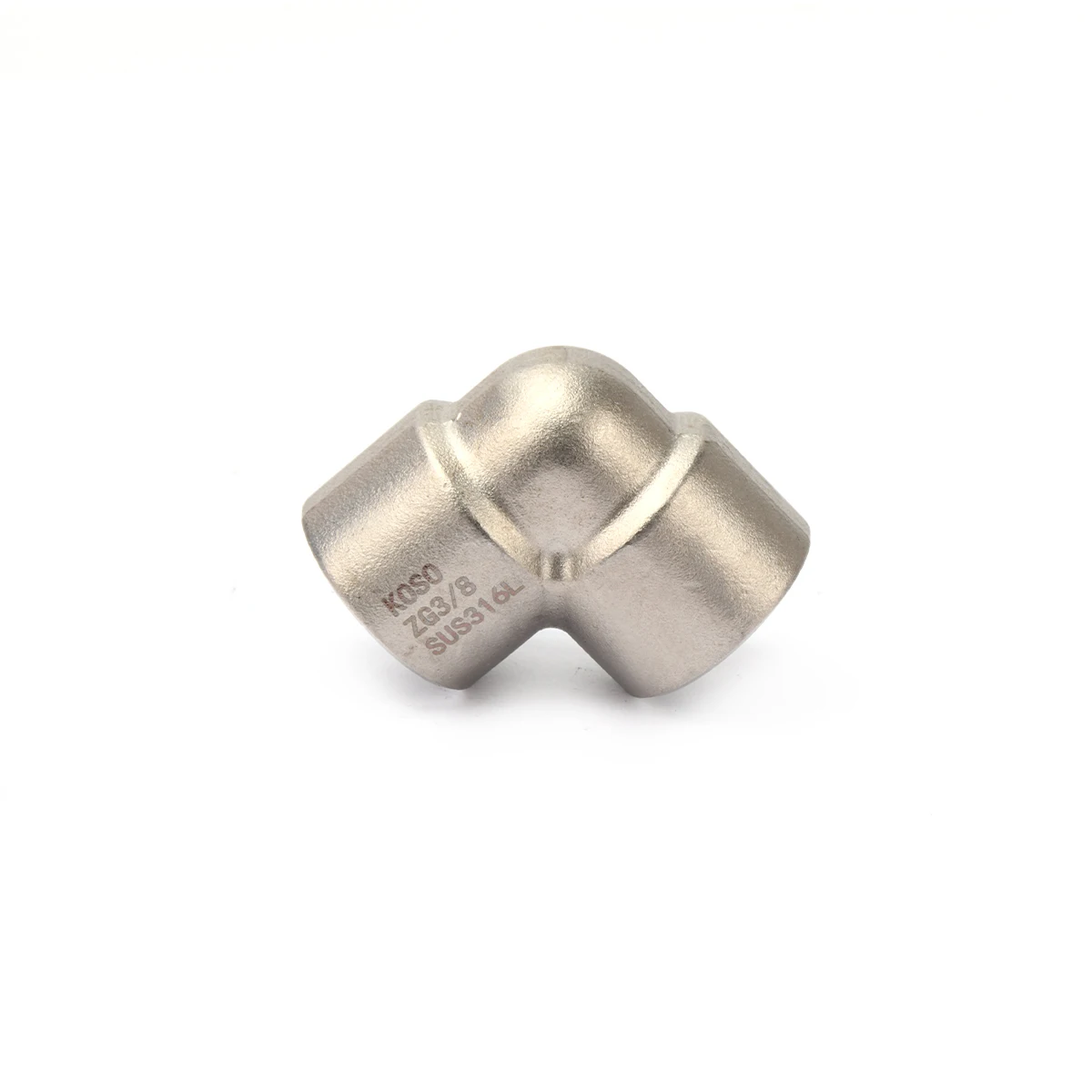 

Factory Wholesale Stainless Steel 316L Pipe Fitting ZG3/8 Elbow Joint