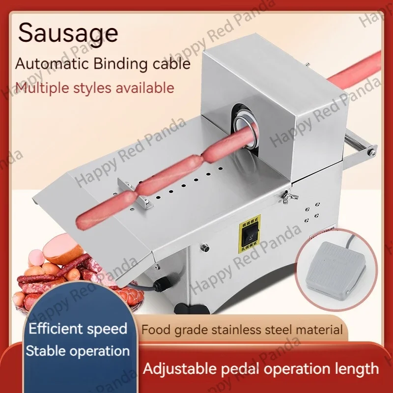 

Automatic Electric Sausage Twisting Knotter Tying Machine Sausage Binding Machine Sausages Linker Equipment