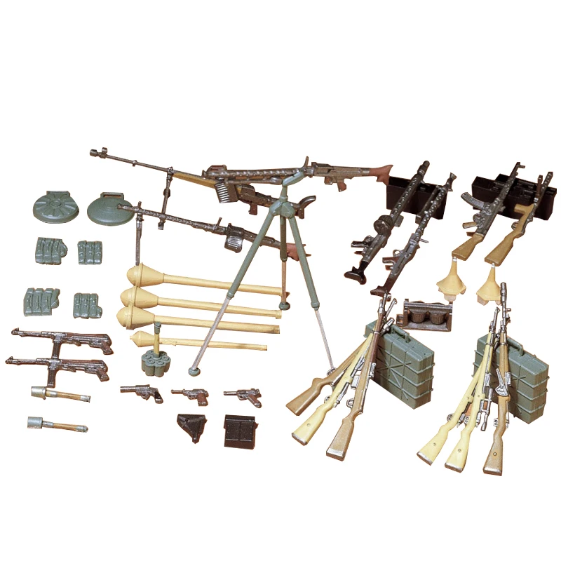 TAMIYA Plastic Assembly Model Set 35111 German Infant Weapons Set 1/35