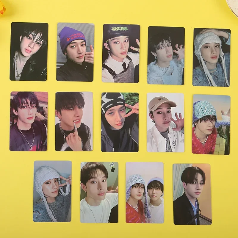 KPOP Stary ATE LOMO Card Felix Hyunjin Photo Cards Seungmin Han Changbin Lee Know I.N Bangchan Photo Postcard Fans Collection