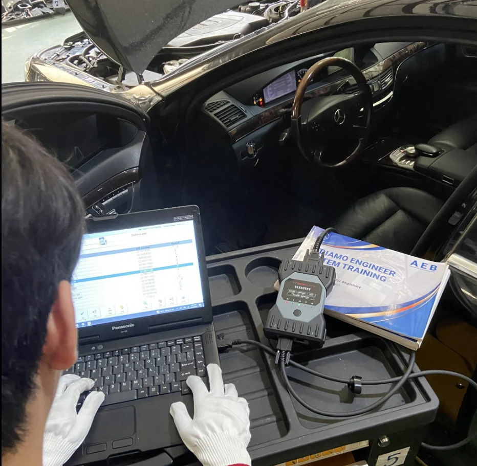 T6XENTRY Diagnostic Tool for  Mer-cedes ECU Coding Support CAN FD & Dolp Protocols for Automotive Repair tool
