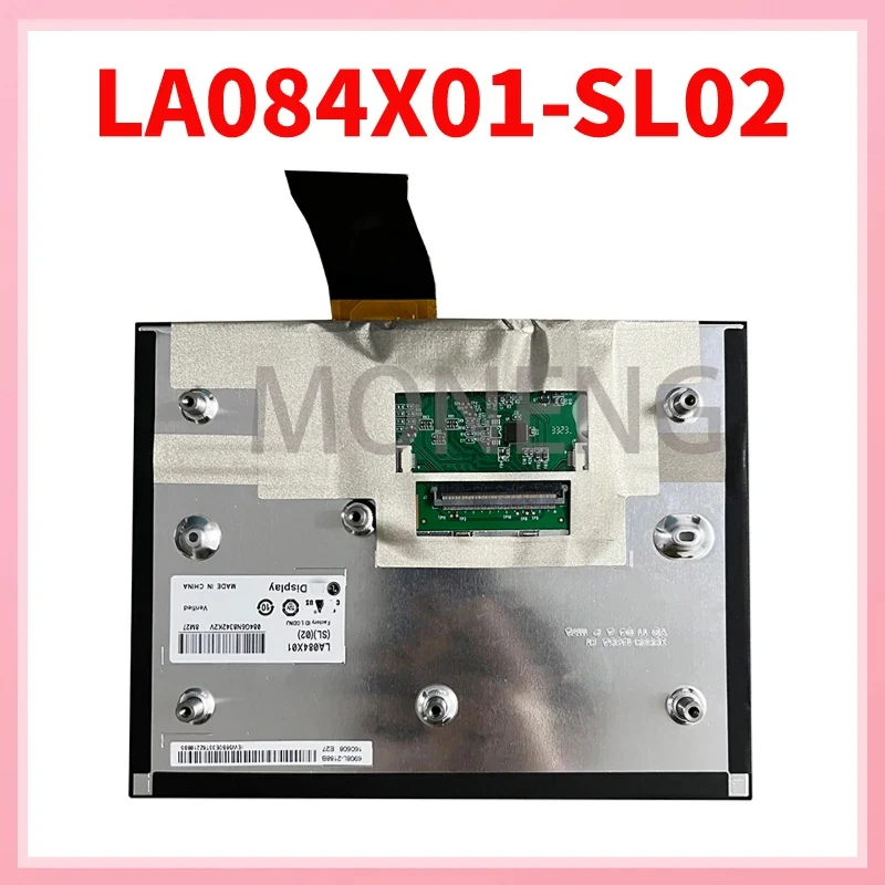 

100% Original NEW 8.4 Inch LCD Display LA084X01-SL02 With Capacitor Touch Digitizer For Chrysler Jeep VP4R 2017-2021