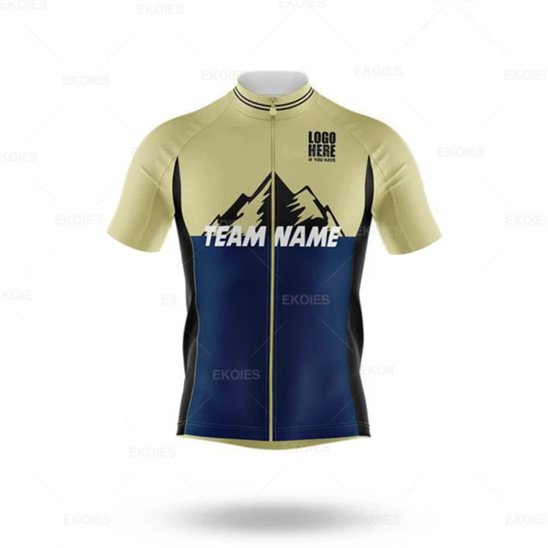 2022 Professional Custom Team Name Short Sleeve Unisex Summer Cycling Jerseys Ropa Ciclismo MTB Uniform Design Road Bike Jerseys