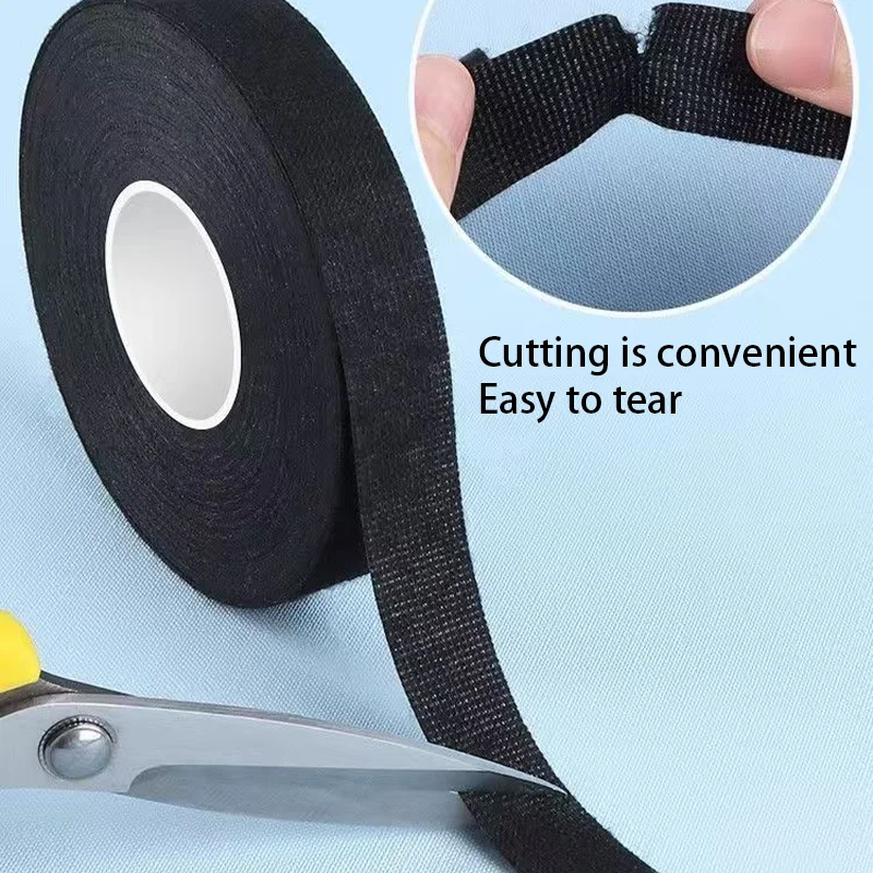Electrical Insulating Tape Heat Resistant Harness Tape 15M 9/15/19/25/32/50MM Car Cable Harness Wiring Loom Protect Fabric Tape