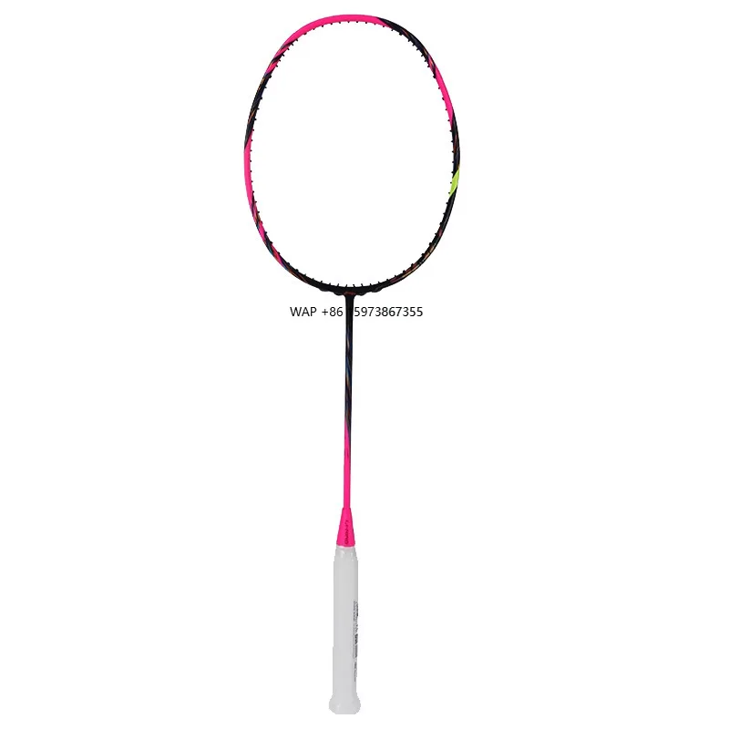 

2024 New Professional Speed Competition Attack Single Shot Badminton Racket Front Shadow 900 All Carbon Fiber 4U Genuine Goods