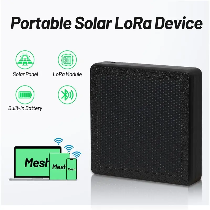B62B-ST1 Meshtastic Solar Node Repeater Lora Mesh Solar Powered RAK4631 Dev-Board Lora Mesh Solar Powered 915Mhz
