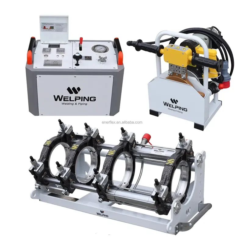 WELPING HDPE Plastic Thermofusion Butt Welding Machine 40-160mm Core Component OEM/ODM Engine Fusion Welding Equipment