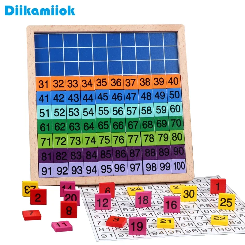 Number Wood Blocks 1