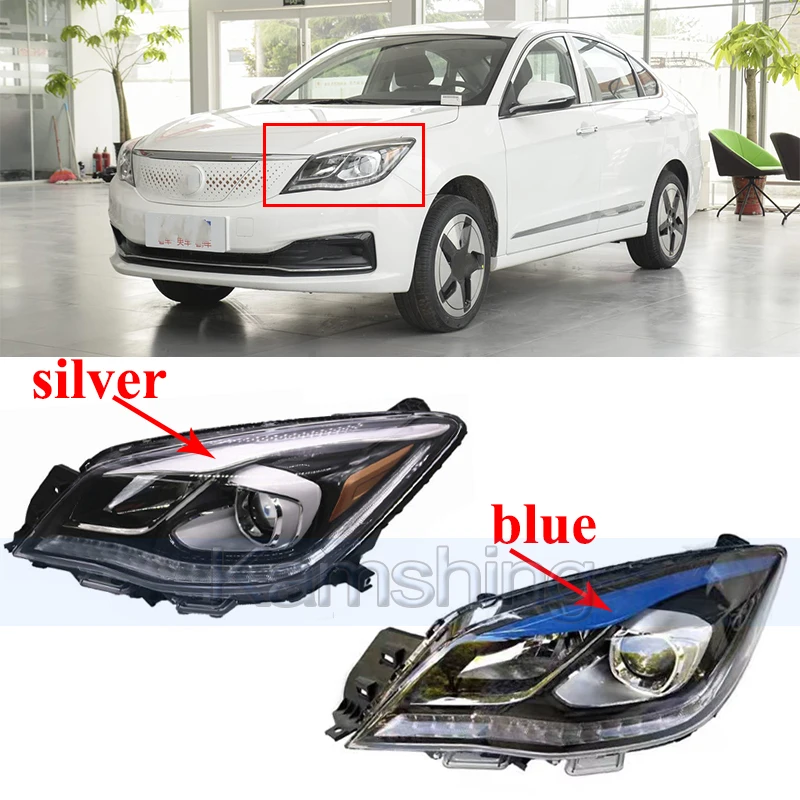 Kamshing 8wires Front Bumper Headlight For Evolute i-PRO 2018-2022 Head Light Headlamp Head Lamp Low Configuration