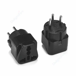 Universal Israel Plug Adapter AC Converter US AU UK EU To IL Israel 3 Pin Type H Travel Power Adapter Outlet Wall Charger Socket