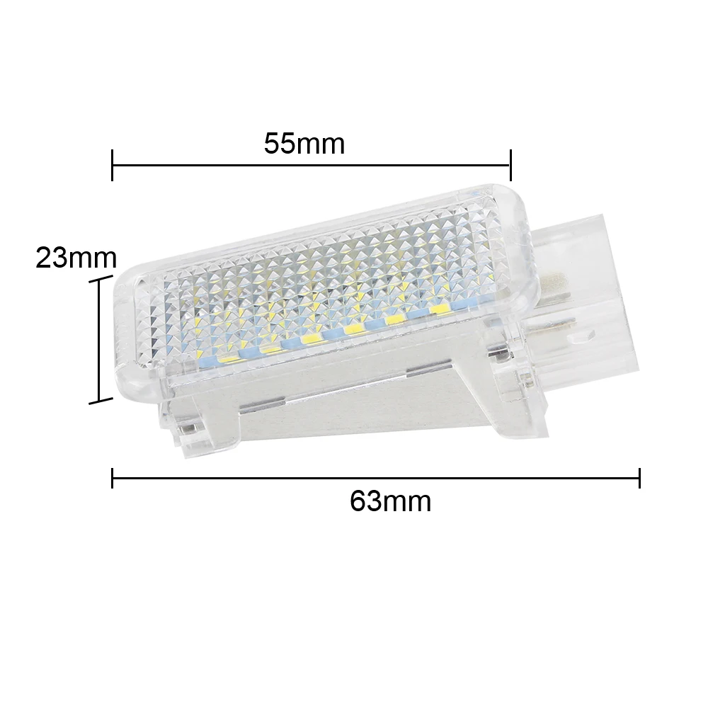 Luz de bagagem LED para carro, lâmpada do tronco, Boot Lights, compartimento, Skoda, Octavia, Fabia, soberbo, Roomster, Kodiaq