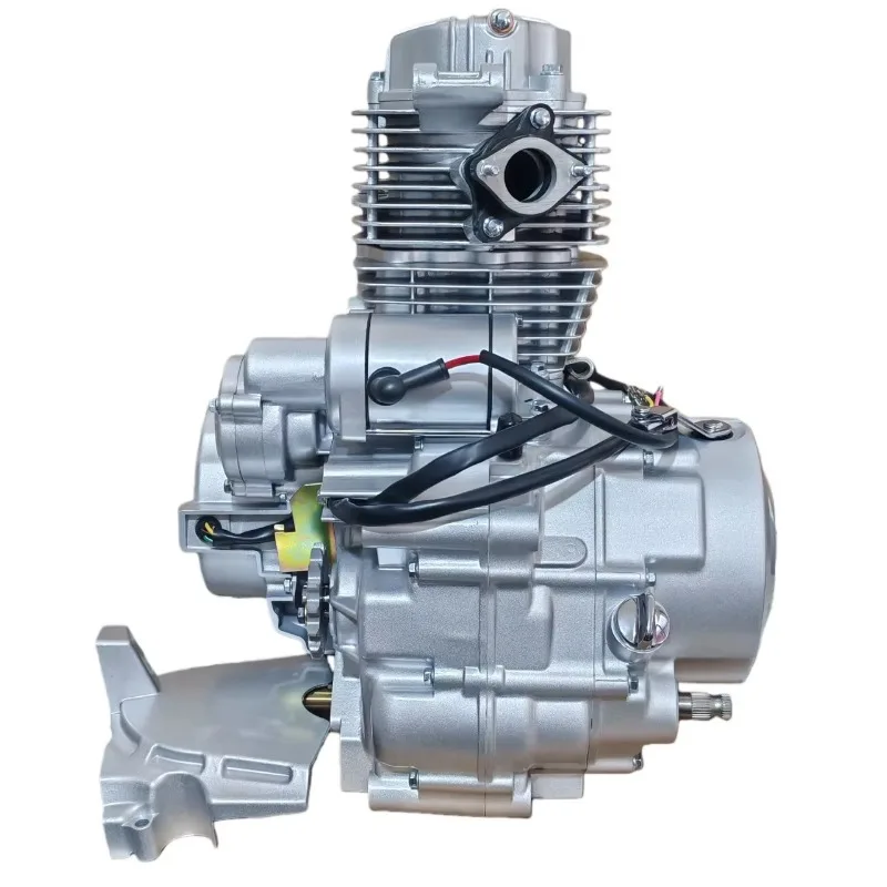 Complete 150cc Engine Assembly for Honda CG150 Motorcycle - 4-Stroke SOHC Air-Cooled Motor with 5-Speed Transmission