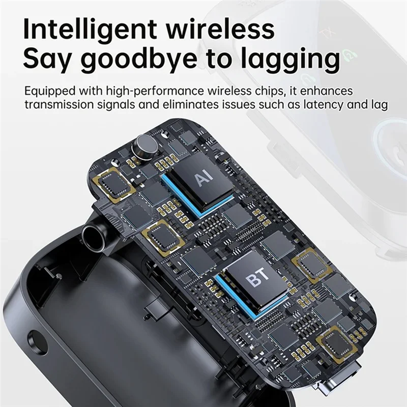 

2 In 1 Bluetooth 5.4 Audio Adapter With 3.5Mm AUX, HIFI HD Transmitter Receiver For Airplane, Low Latency Wireless Technology