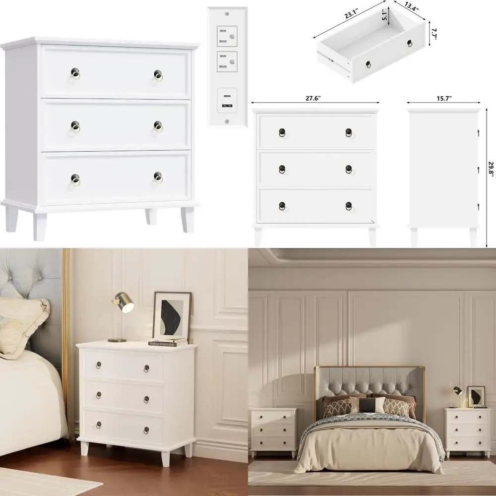 modern black night stand 24
