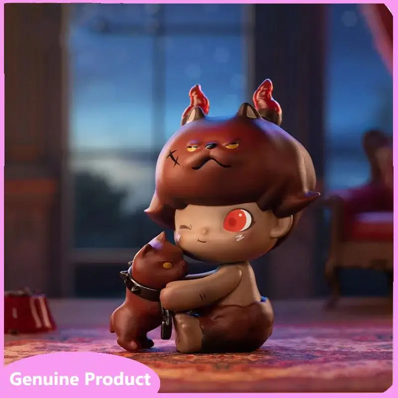 

100% Original Dimoo No Sleeping Tonight Series Blind Box Toys Kawaii Surprise Doll Anime Figure Home Model for Girls Gift