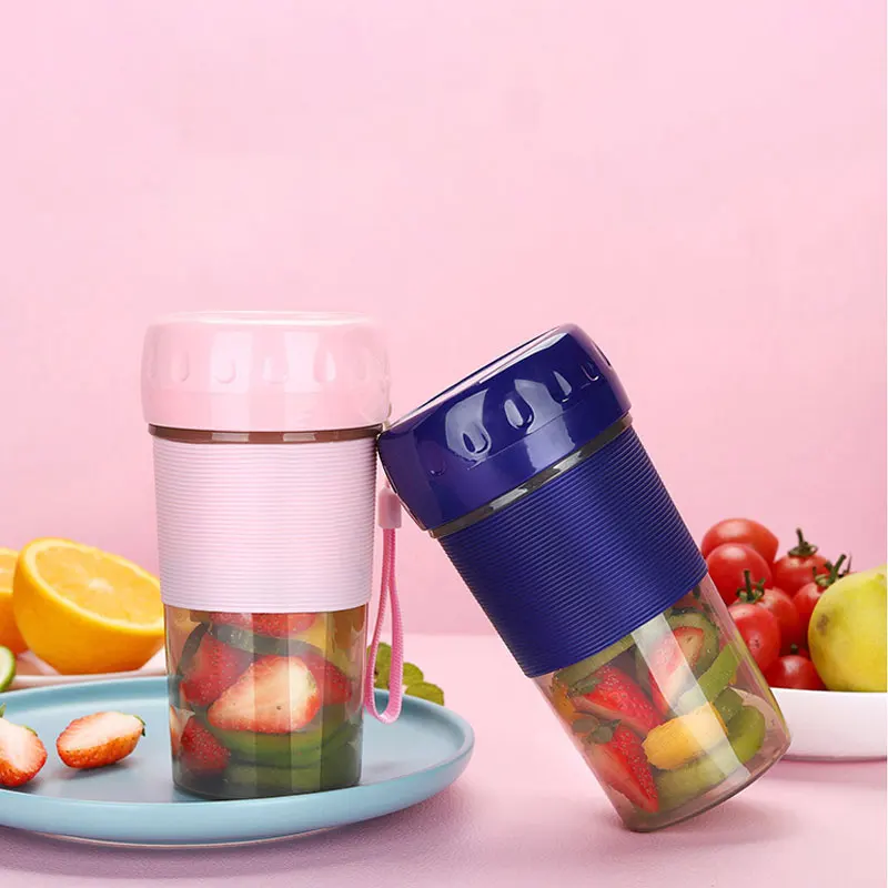 300ML USB แบบพกพา Juicer Mini ครัวเรือนผสมอาหารเครื่องปั่นเครื่องคั้นน้ำเครื่อง Home ถ้วยน้ำใหม่